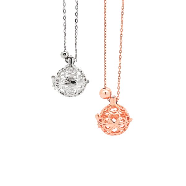 EN07 迷你四葉草球香薰頸鏈