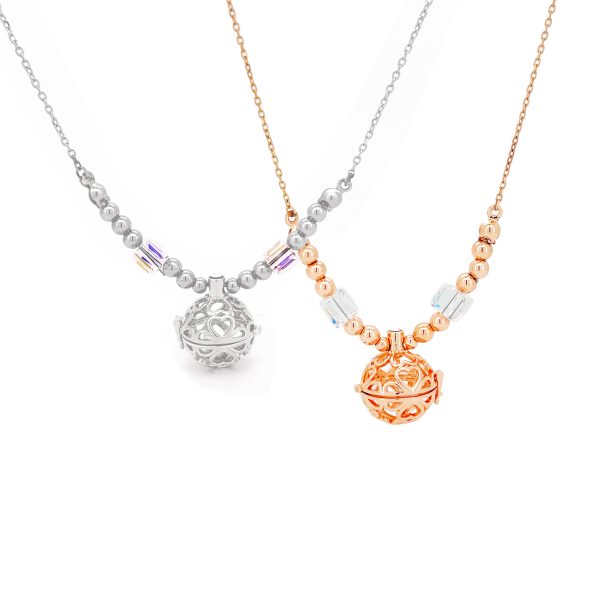 EN08 型格四葉草球香薰頸鏈