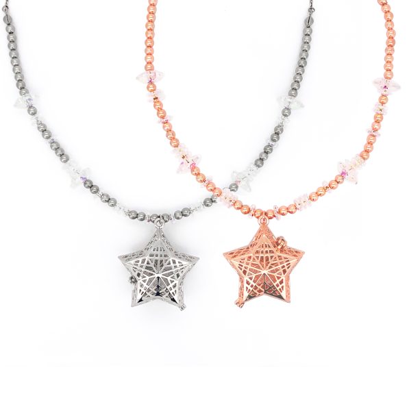 EL06 高貴星星香薰長頸鏈