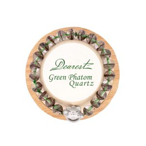 SB25 綠幽靈天然水晶香薰手鏈