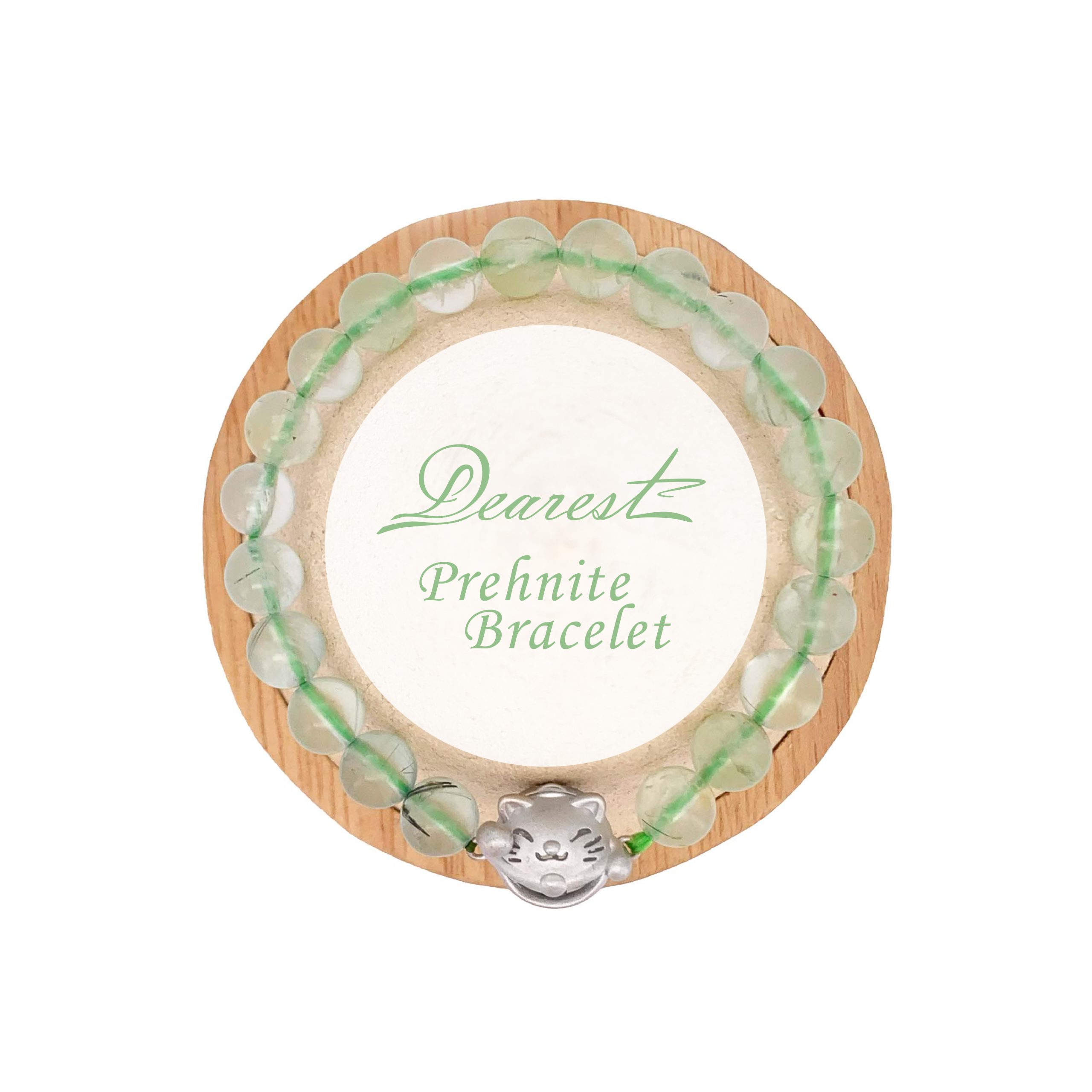 SB25 葡萄石天然水晶香薰手鏈:圖片 2