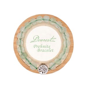 SB25 葡萄石天然水晶香薰手鏈