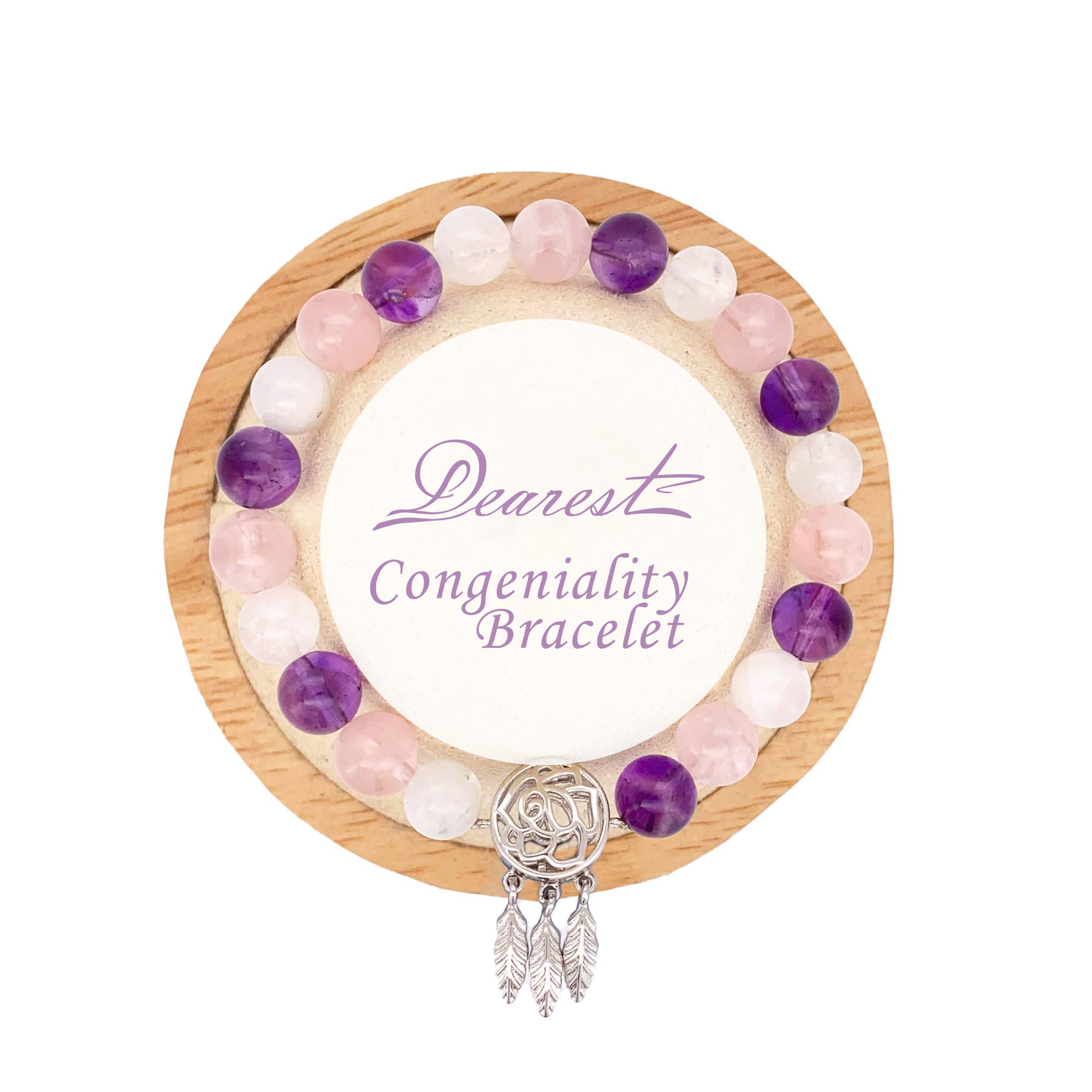 SB07 人緣天然水晶香薰手鏈