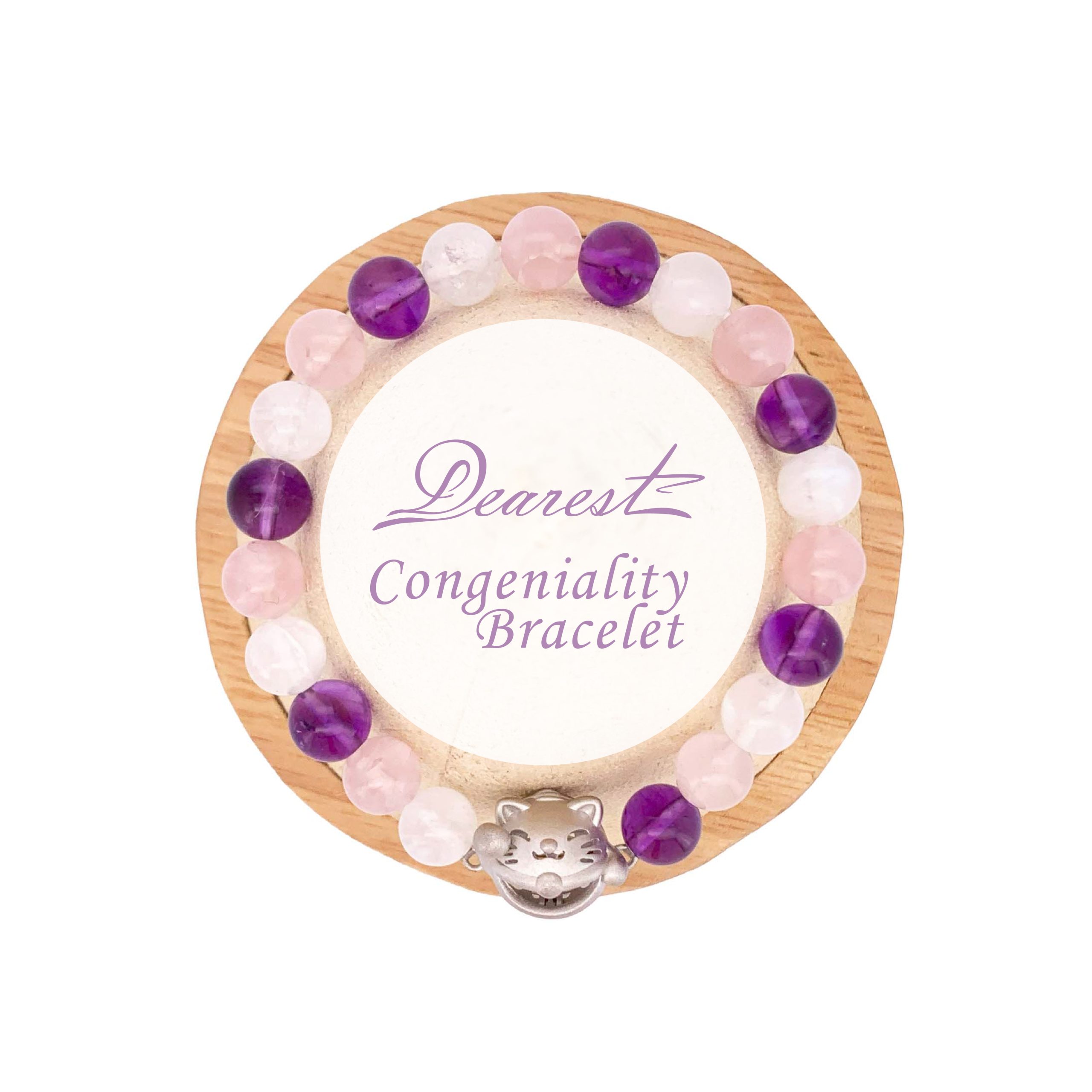 SB07 人緣天然水晶香薰手鏈:圖片 3