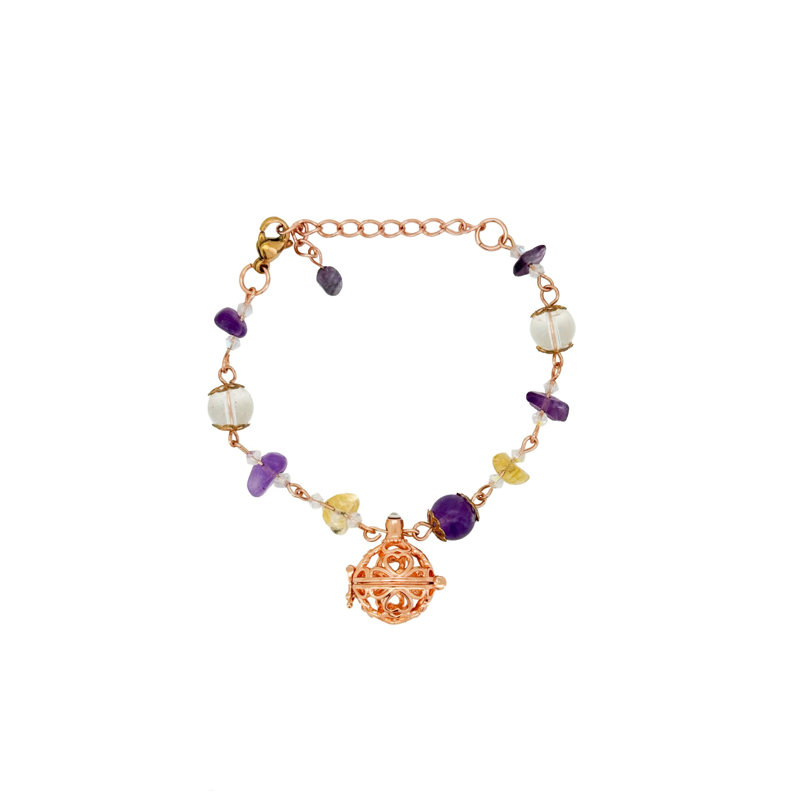 SB32 學業時尚天然水晶香薰手鏈