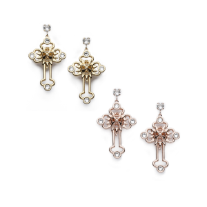 BE05 BE05 十字架香薰耳環