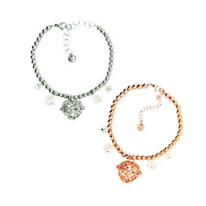 DSN04 BB06 水晶綉花心香薰手鏈