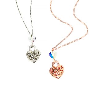 DSN10 BN11 愛心鎖香薰頸鏈