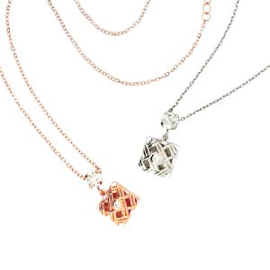 DSN11 BN07 水晶寶盒香薰頸鏈