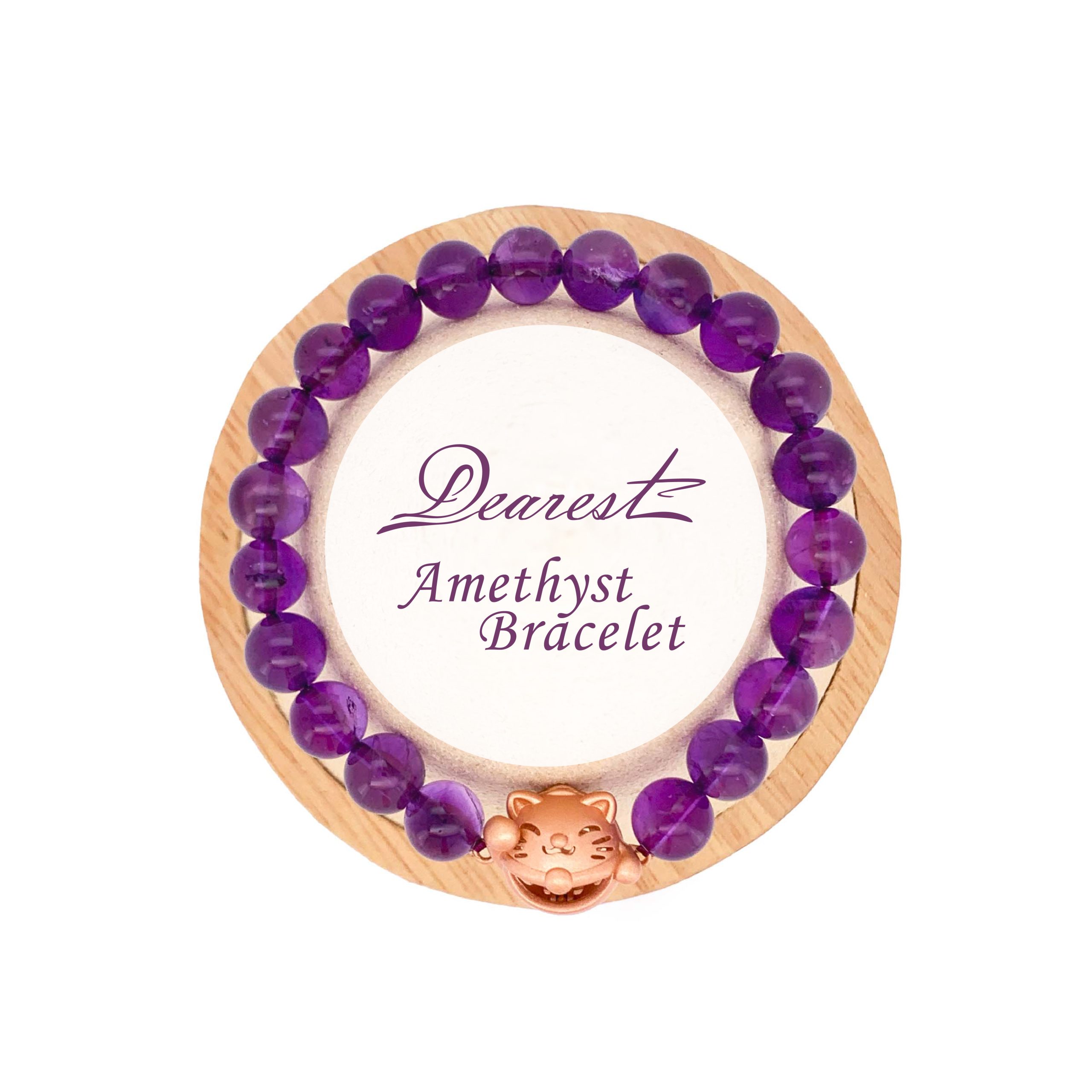 SB29 紫晶天然水晶香薰手鏈